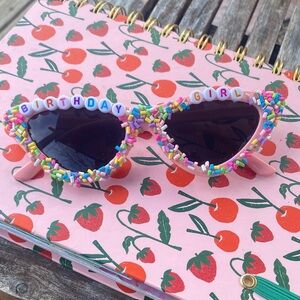 3/$10 Birthday Girl Pink Sunglasses